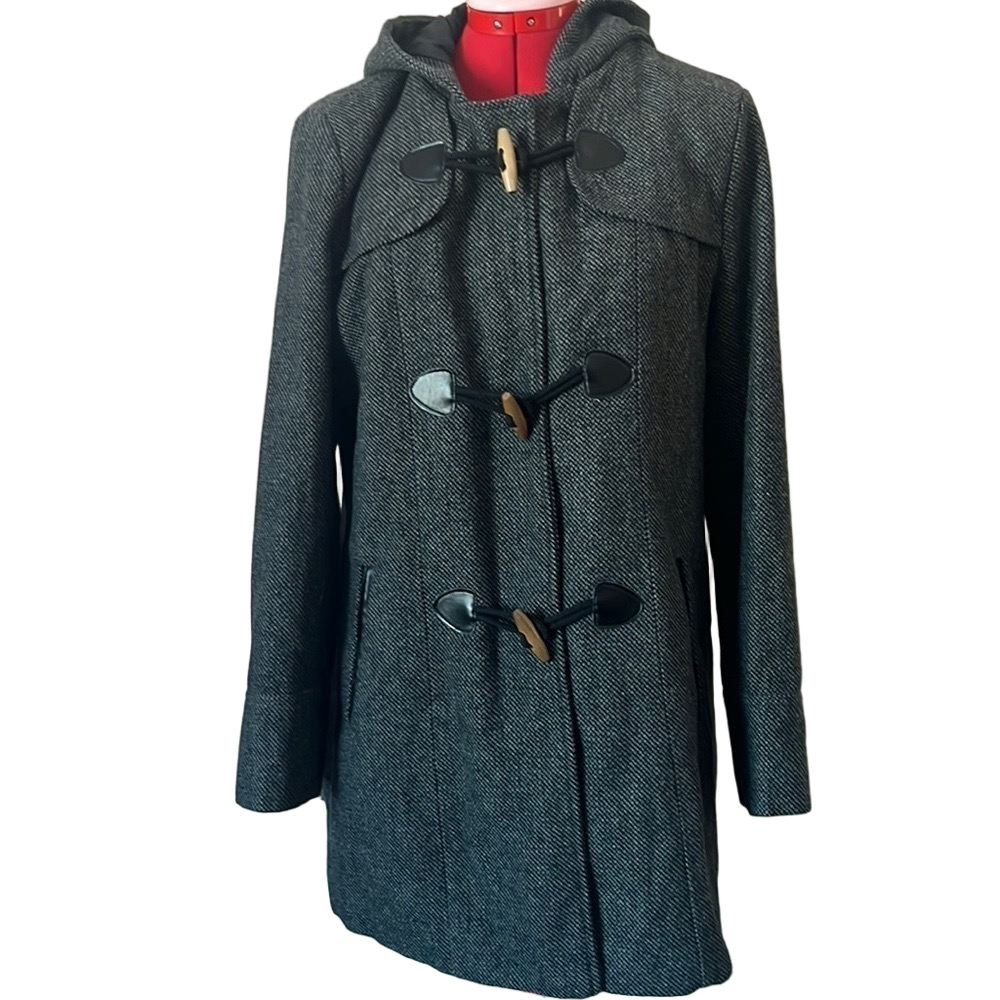 George wool blend coat